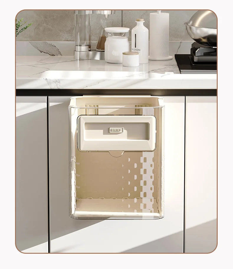 Strong and durable kitchen trash can for everyday use
