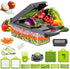 15 in 1 Vegetable Chopper, Salad Fruit Vegetable Food Chopper Slicer Peeler Iris Essentials