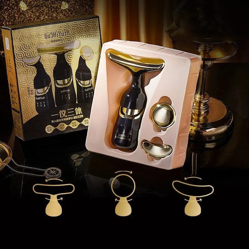 Moisturizing beauty gadget for youthful skin and stress relief