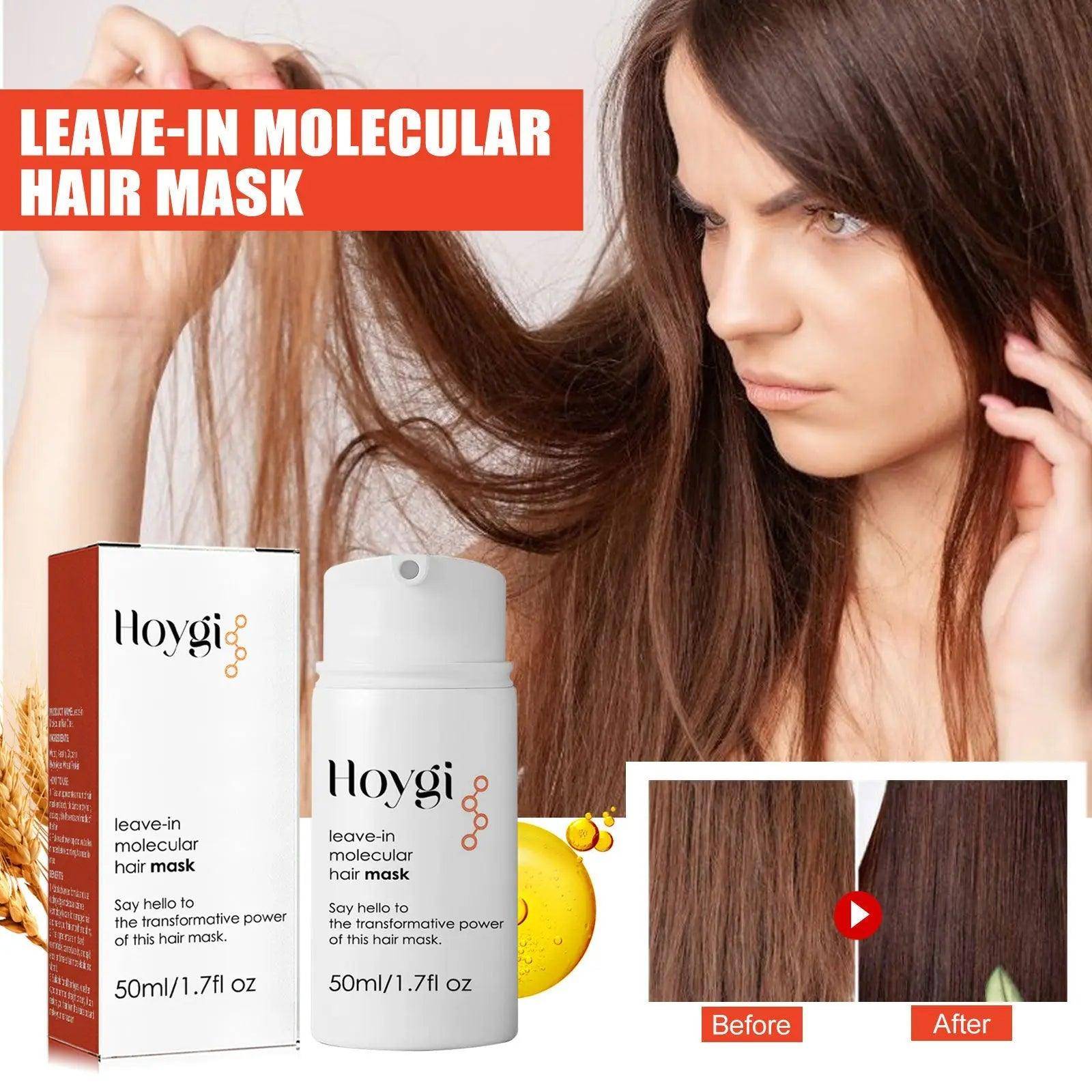 Deep conditioning hair mask for frizz control and damage repair