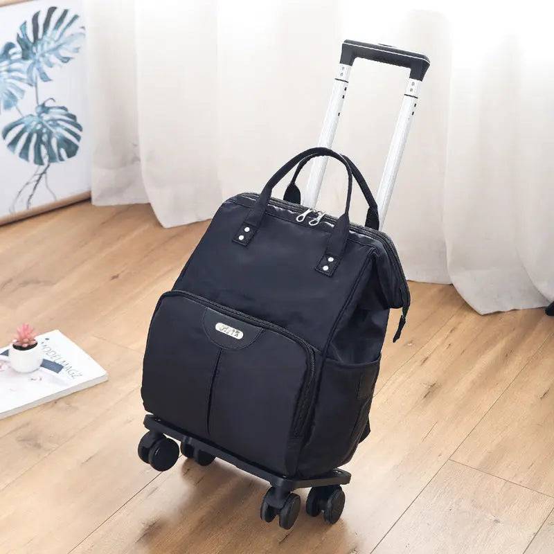 Compact folding bag ideal for easy storage and travel