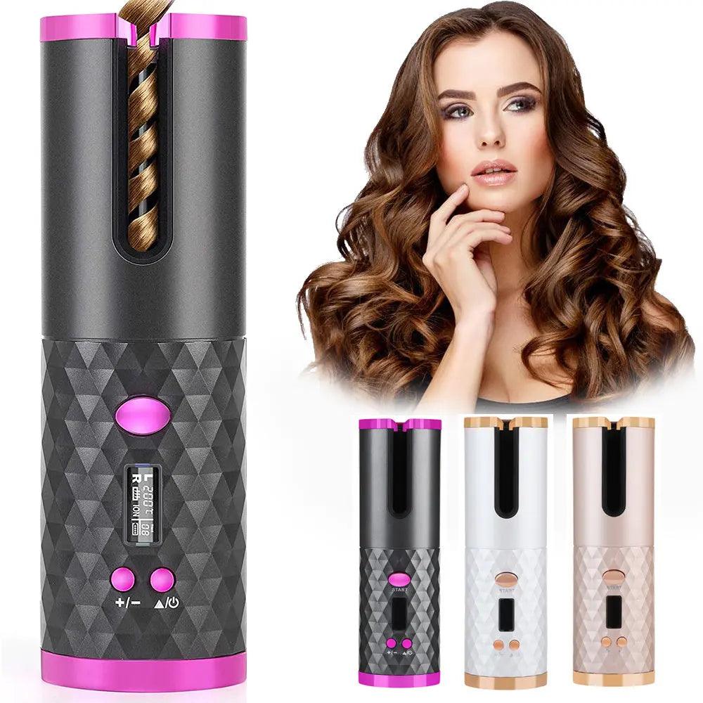 Automatic Hair Curler creating effortless curls for all hair types