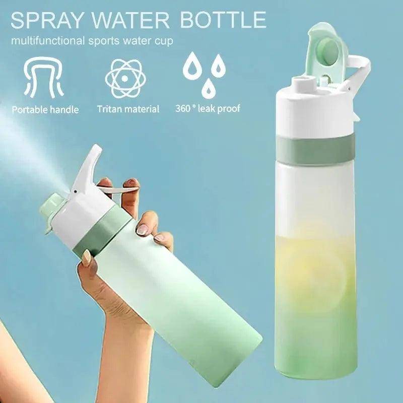 Water Bottle with Spray Mist for refreshing hydration
