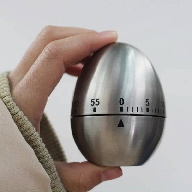 Stainless steel kitchen timer for efficient cooking and baking