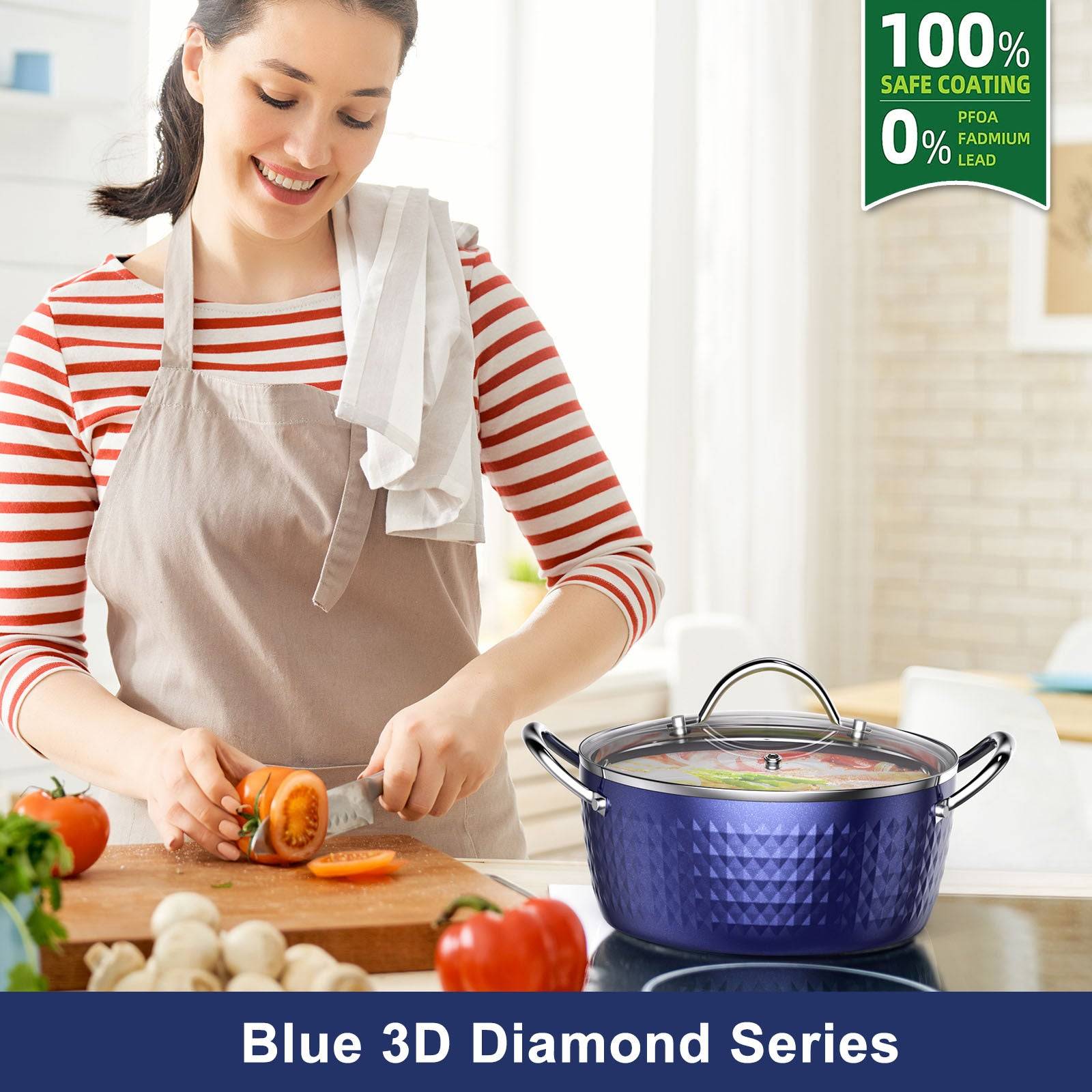 Quick heating saucepan for efficient and speedy cooking