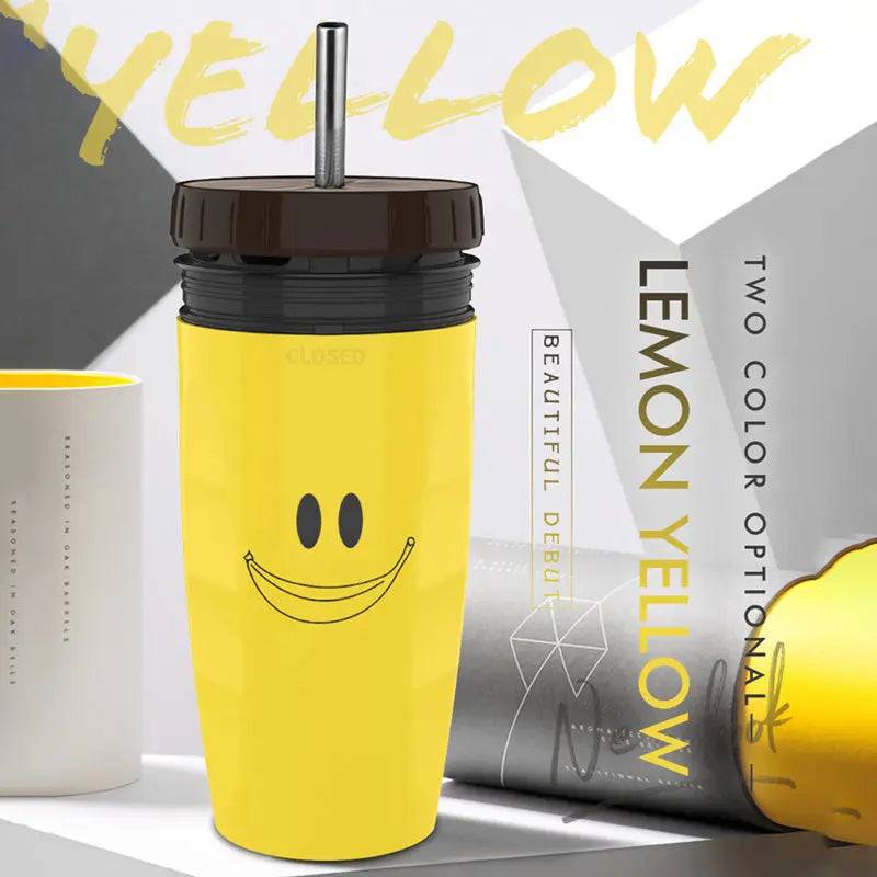 Versatile drinking mug for hot and cold drinks