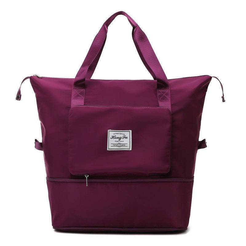 Portable shoulder bag for active lifestyles