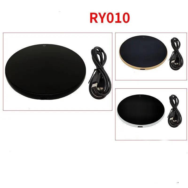 Tea maker with heating coaster for convenient use