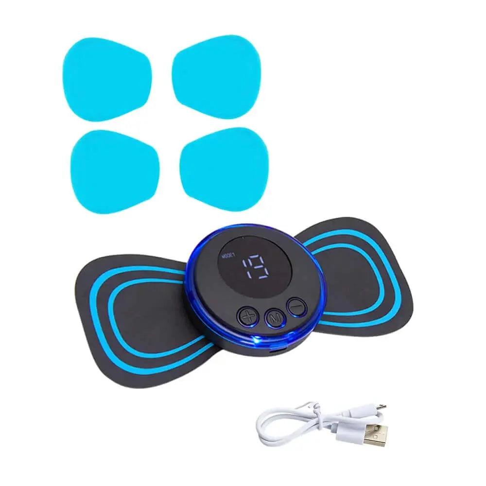 Adjustable intensity neck massager for personalized comfort