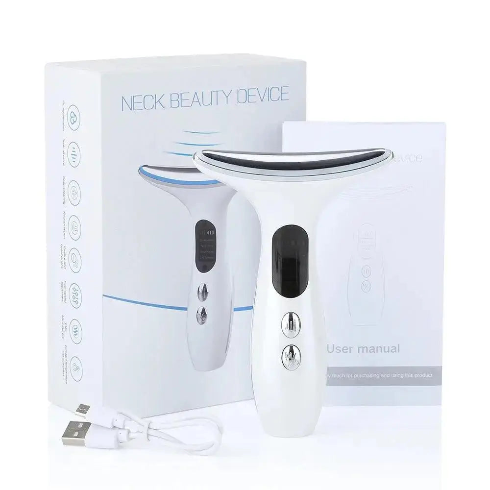 Collagen Production Enhancer and skin elasticity device shown in a serene home setting