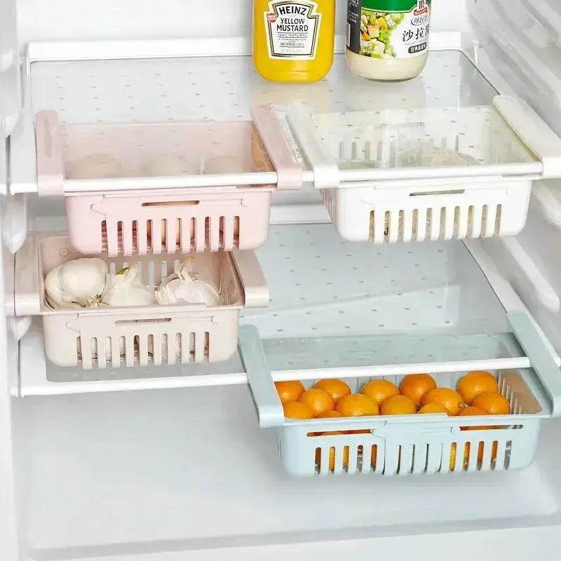 Stackable storage box maximizing refrigerator space