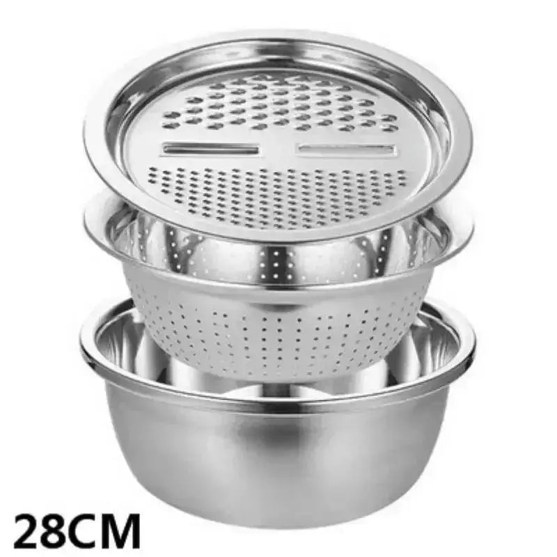 Durable vegetable cutting set perfect for rapid vegetable chopping and food preparation