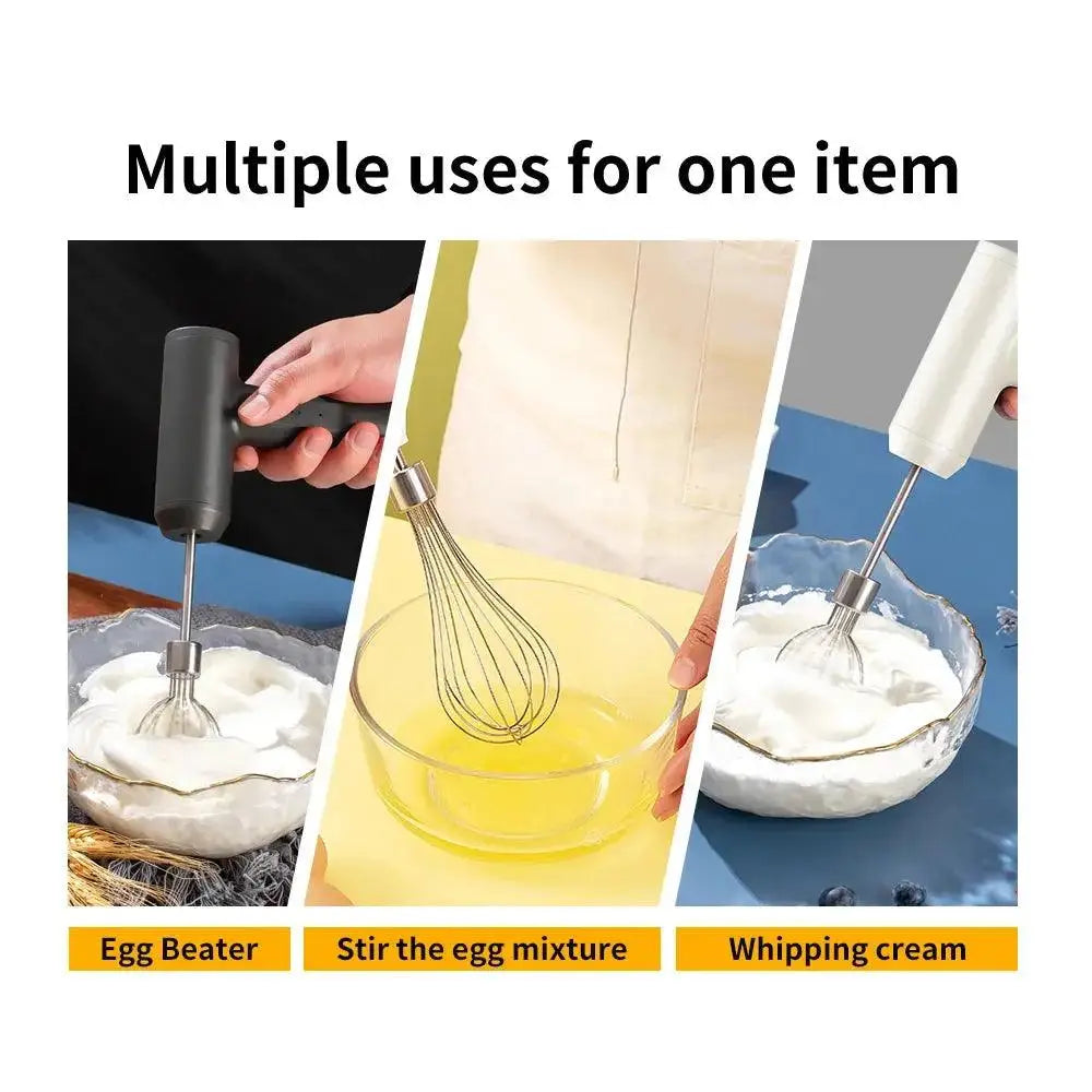 Rechargeable hand mixer offers convenience and flexibility in food prep