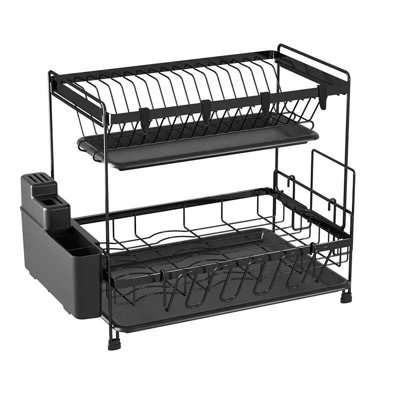 Easy to clean dish rack, an essential kitchen accessory for storage solutions