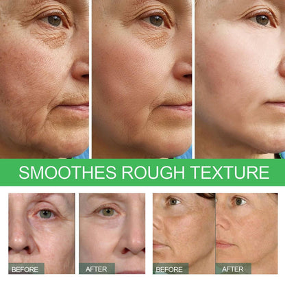 Demonstration of Elasticity Boosting Serum usage in a daily anti-aging routine for glowing skin