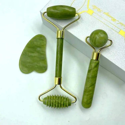 Gua Sha scraping tool for improved blood circulation and lymphatic drainage