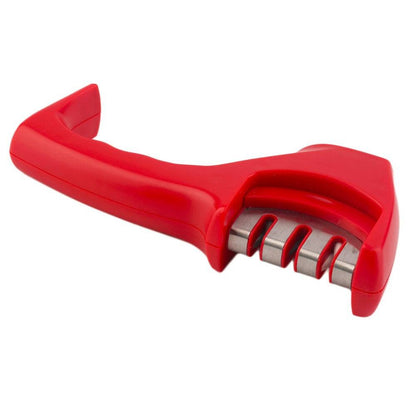 Ergonomic Knife Sharpener with anti-slip base for safe and comfortable handling