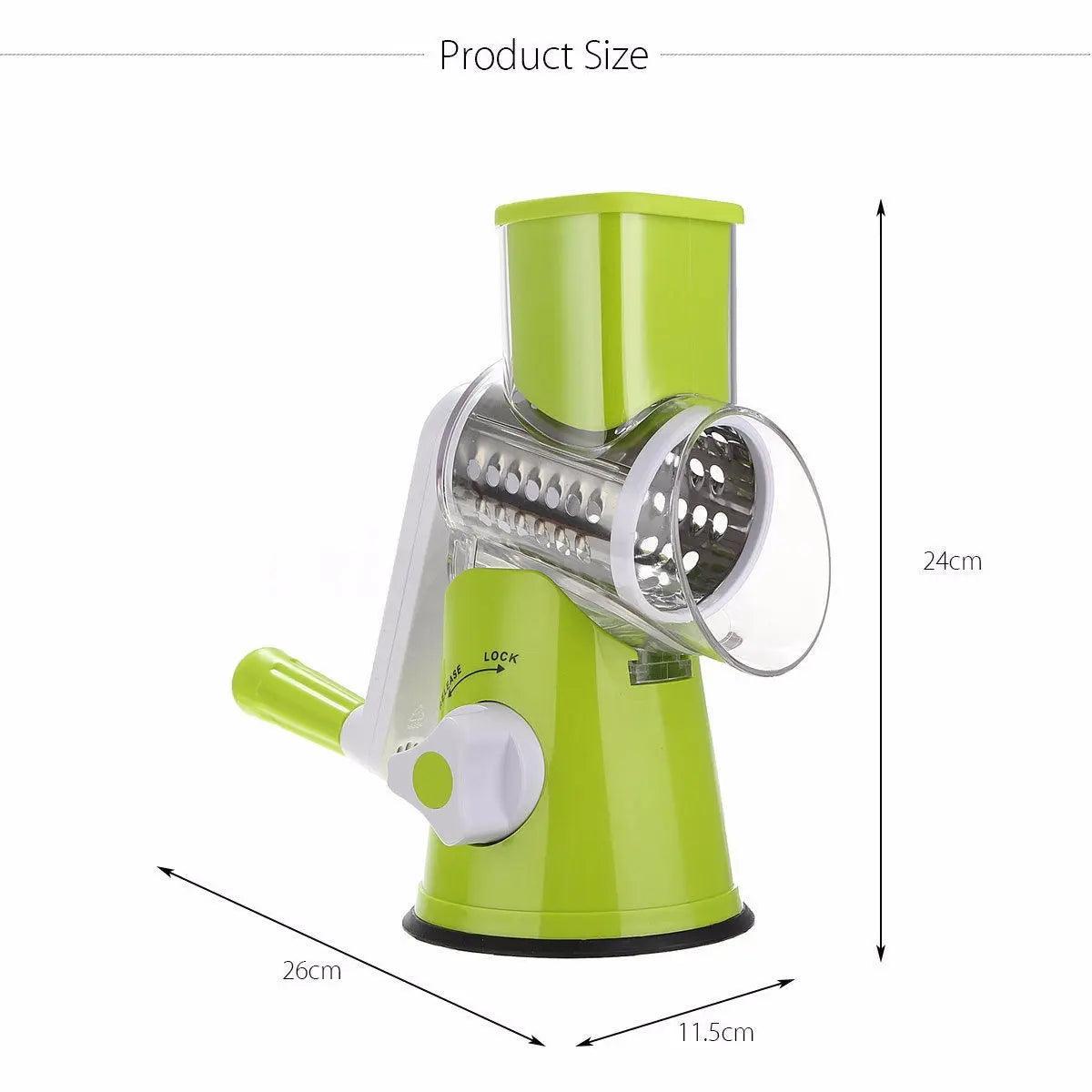 Versatile mandoline slicer for different slicing styles  