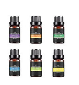 Organic Essential Oils Set - Therapeutic Aromatherapy Gift Kit for Diffusers Iris Essentials