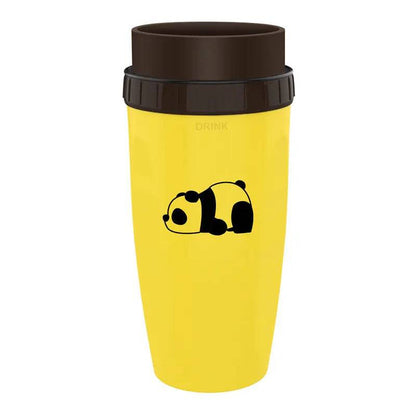 Cartoon pattern cup to add a fun touch  