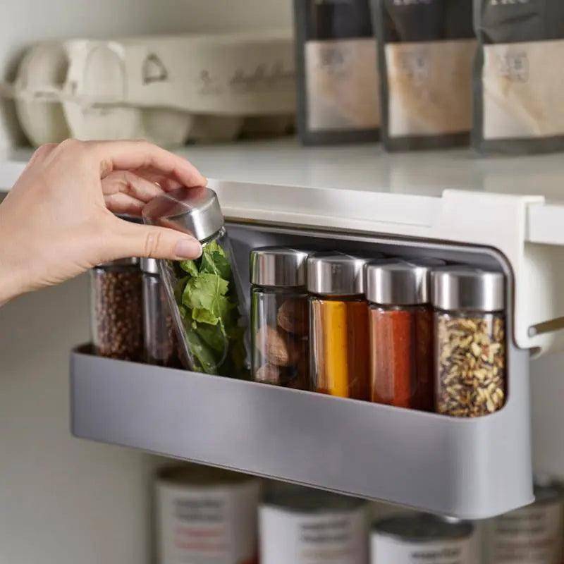 Detachable spice rack made from food-grade materials for safety  