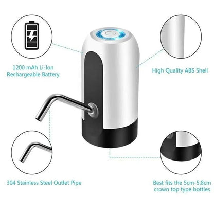 Portable USB Rechargeable Water Pump for Easy Hydration  