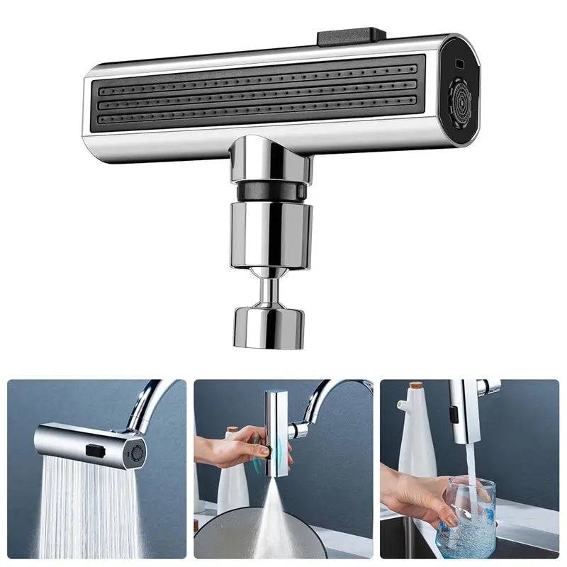 Multifunctional kitchen faucet with modern design 