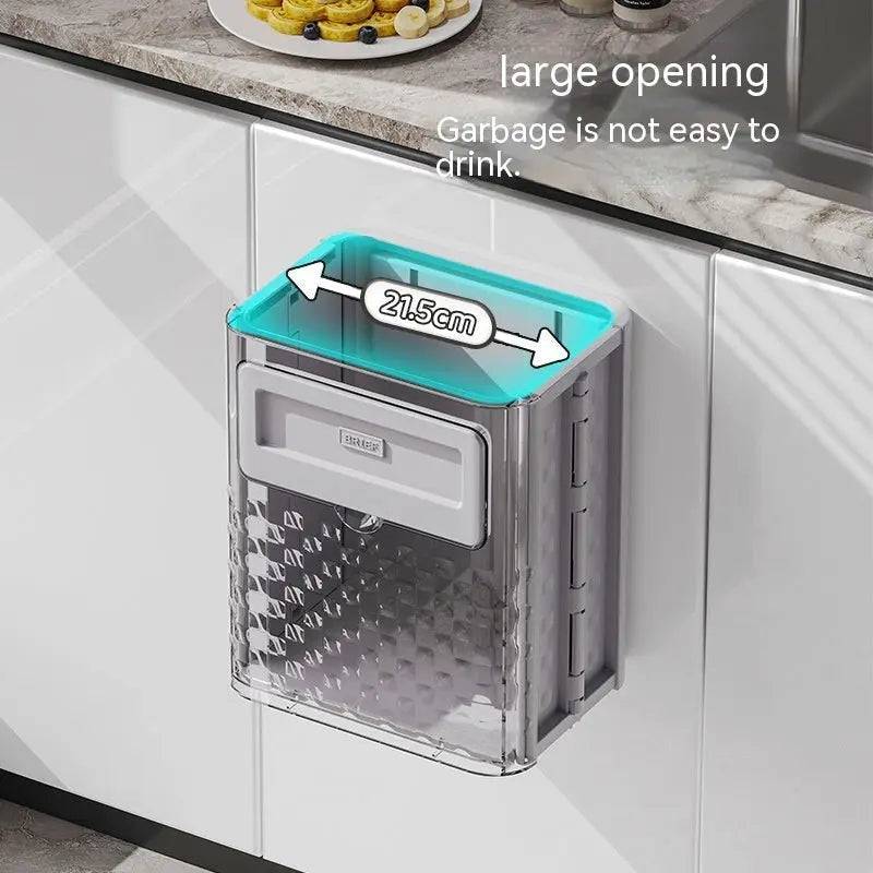 Wall Hanging Trash Can designed for space optimization