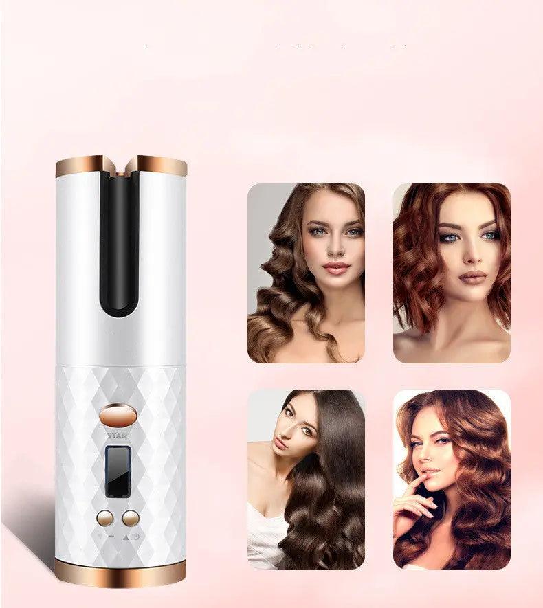 Portable Hair Curler perfect for travel with its compact design  