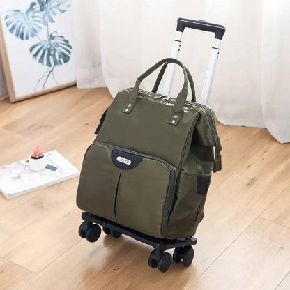 Portable travel bag for shopping and everyday adventures