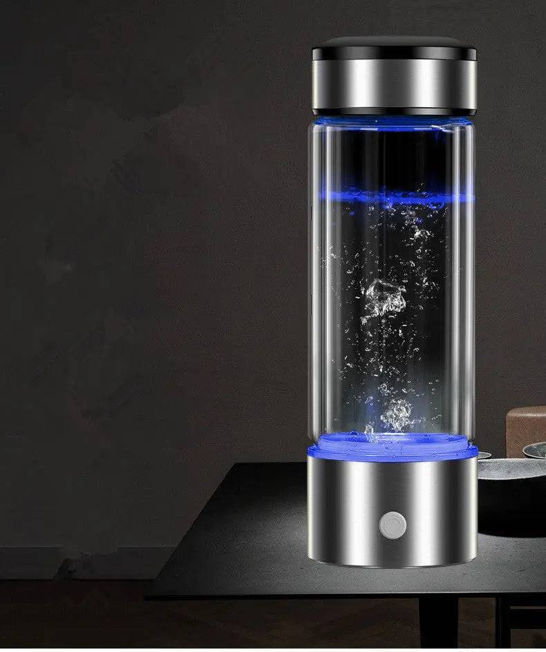 User-friendly hydrogen water ionizer promoting health benefits  