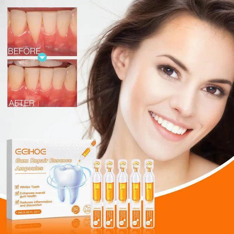 Teeth repair solution that promotes healthy gums  