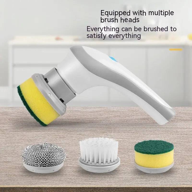 Electric spin scrubber designed to tackle stubborn stains with ease  