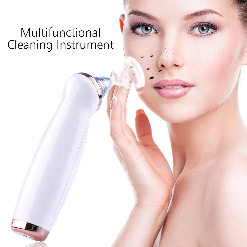 Sensitive skin safe blackhead vacuum for gentle acne treatment  