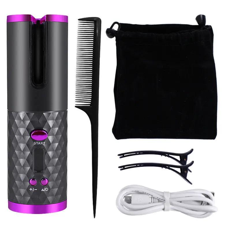 Easy Styling Tool featuring adjustable heat settings for customized curls  