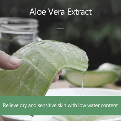 Anti-inflammatory skincare solution with aloe vera and natural moisturizing factors  