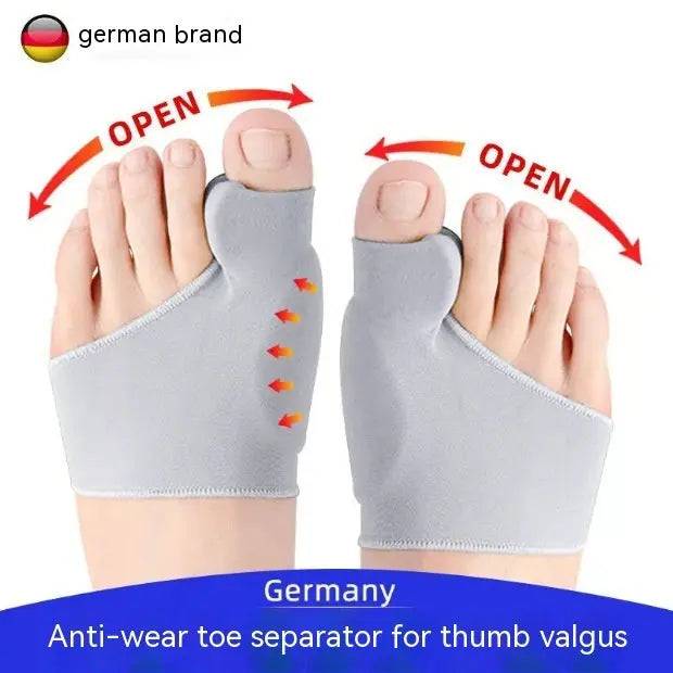 Pain Relief for Bunions with Adjustable Toe Alignment Device