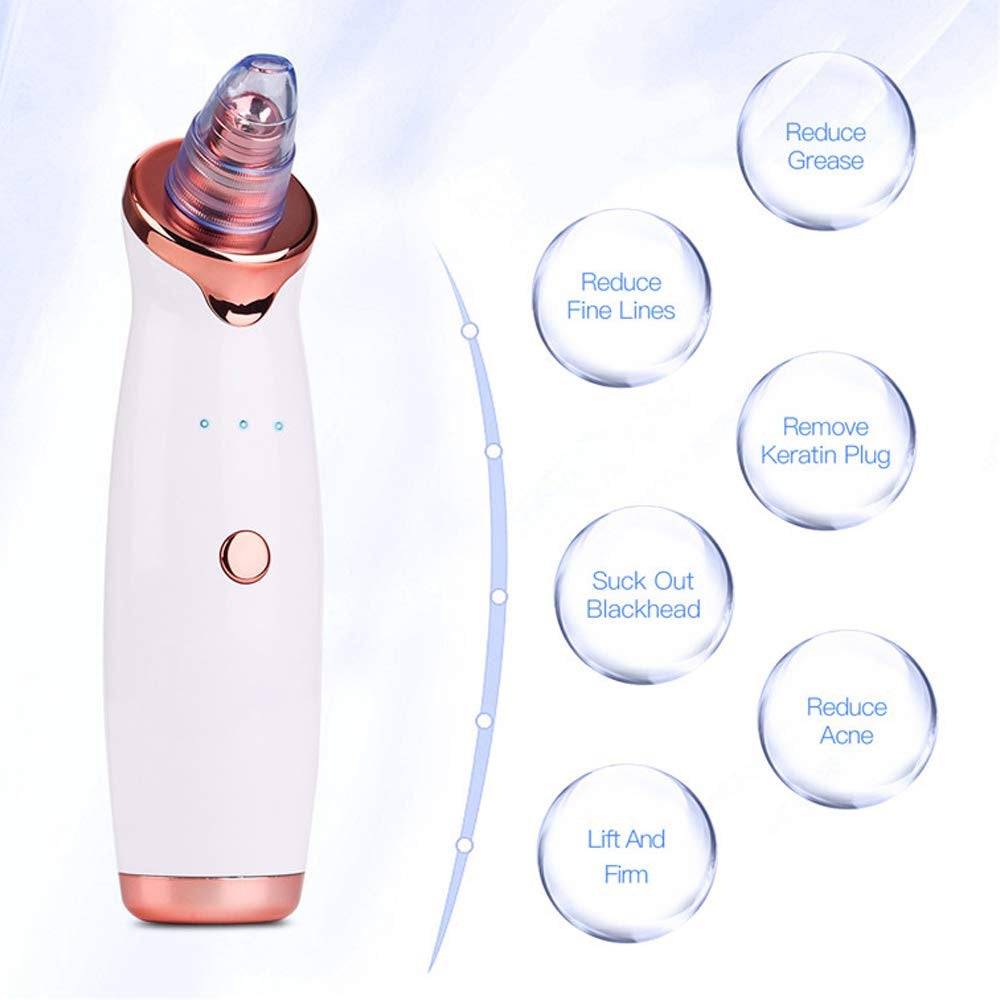 Adjustable suction strength pore vacuum for all skin types  