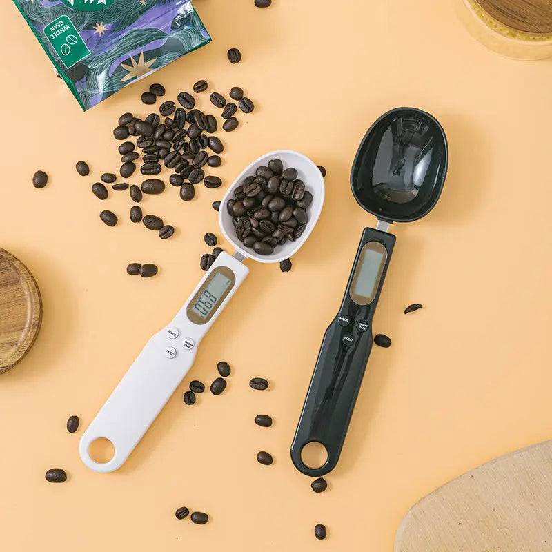 Mini kitchen scale designed for lightweight convenience  