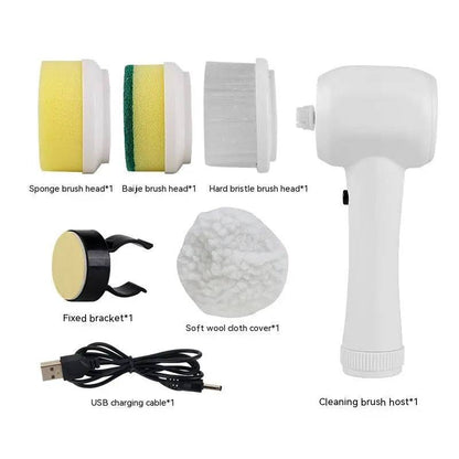 Versatile cleaning brush that adapts to different cleaning needs and scenarios