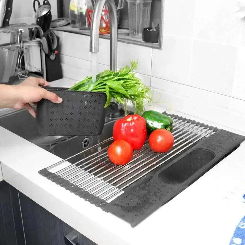 Kitchen Sink Drain Rack perfect for drying dishes and utensils