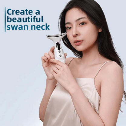 High-resolution image of the Neck Beauty Instrument showcasing its adjustable settings for personalized treatment.