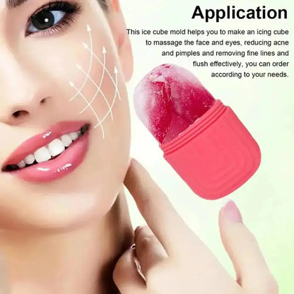 Beauty lifting ice ball designed for rejuvenating skin  