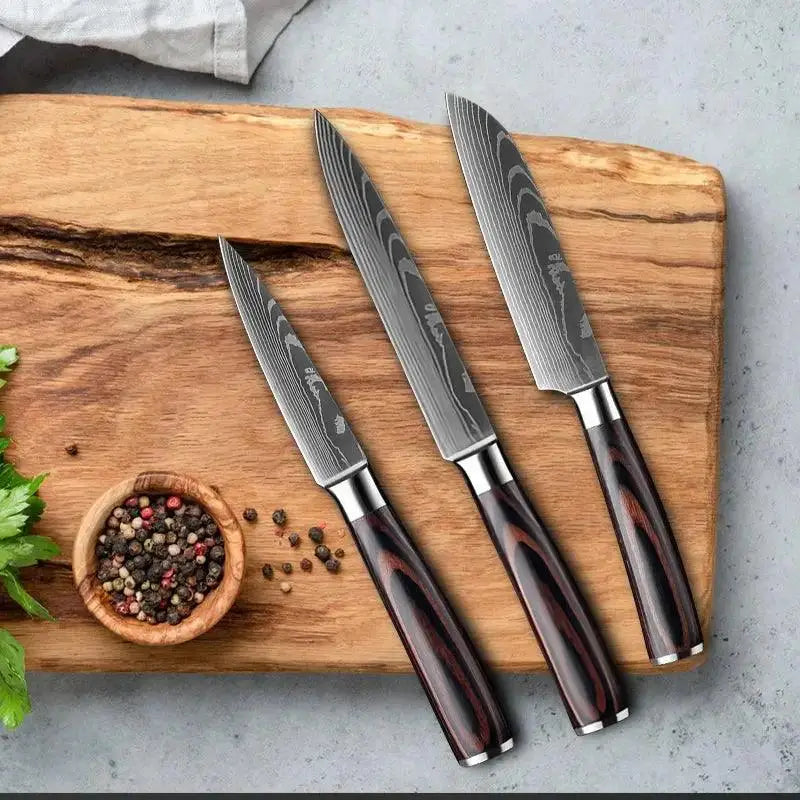 Stainless Steel Kitchen Knife Set