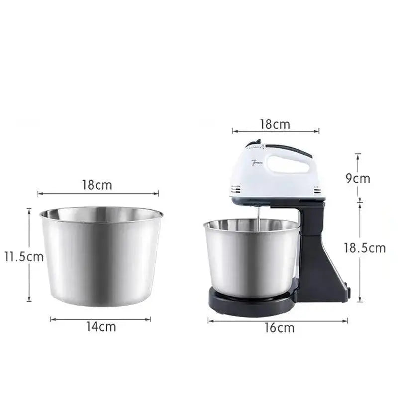 Multi-function blender that acts as both a food processor and a mixing tool  